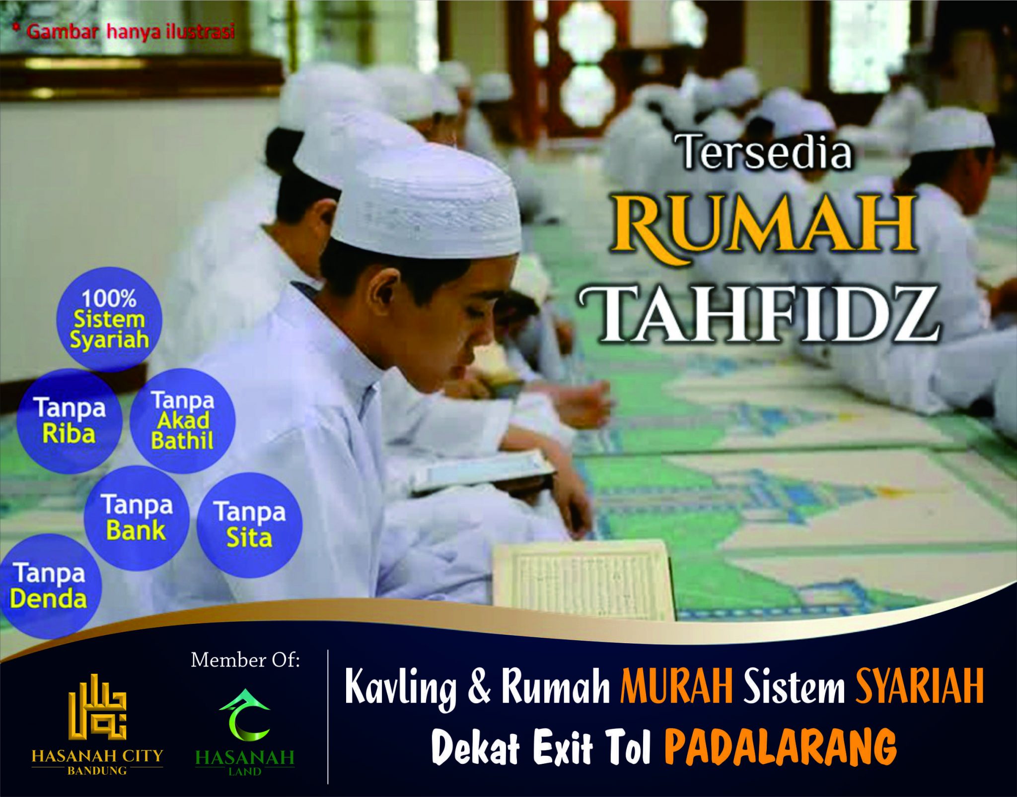 Perumahan Syariah Hasanah City Bandung