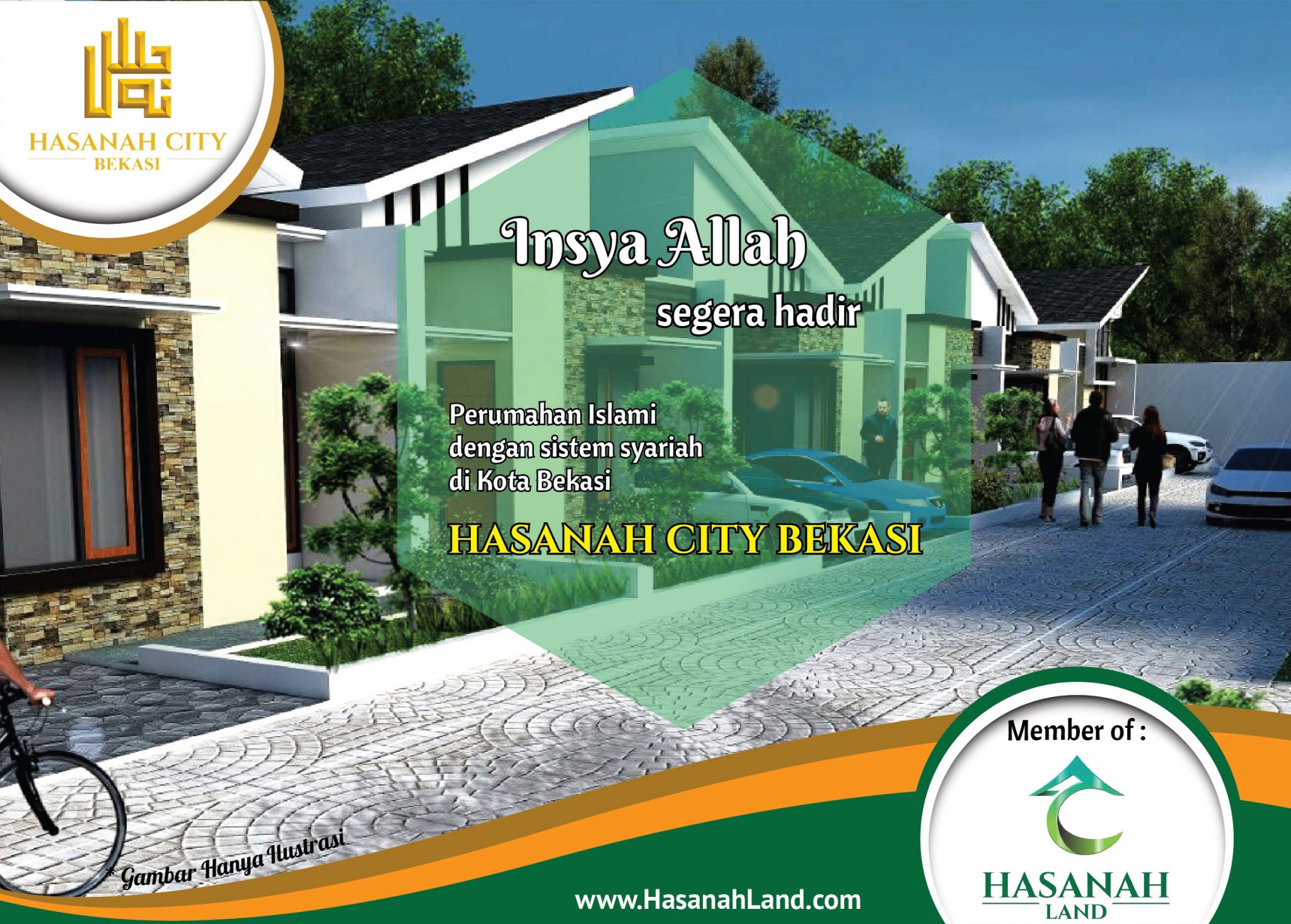 Perumahan Syariah Hasanah City Bekasi