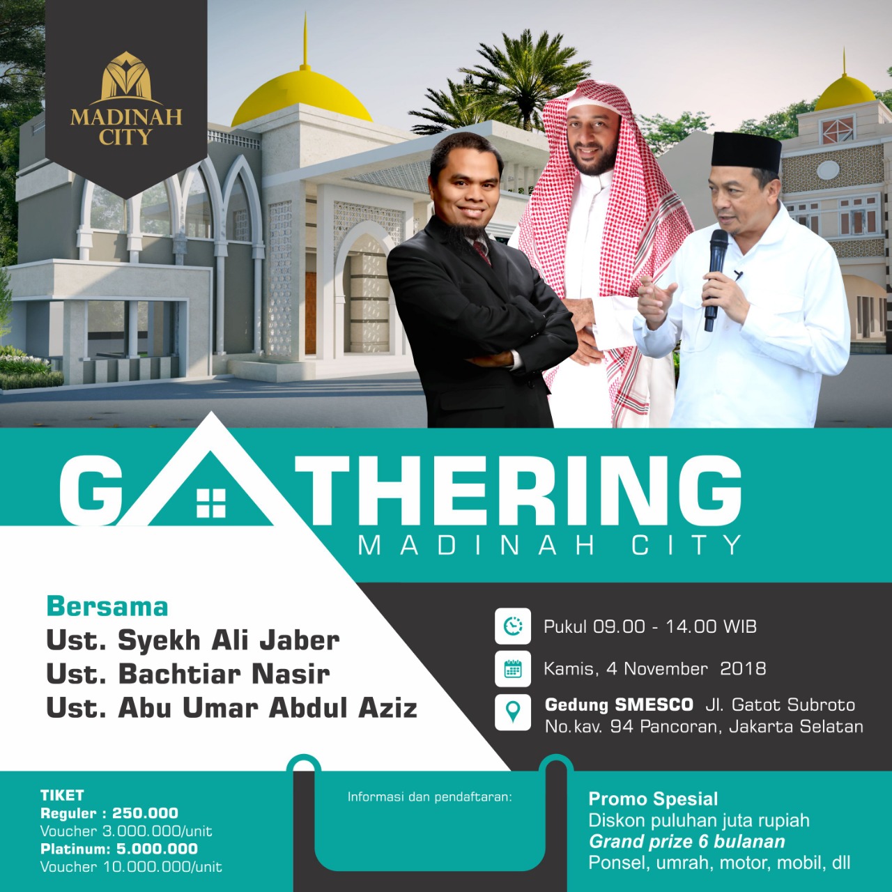 Gathering Akbar Madinah City Bekasi, 4 November 2018